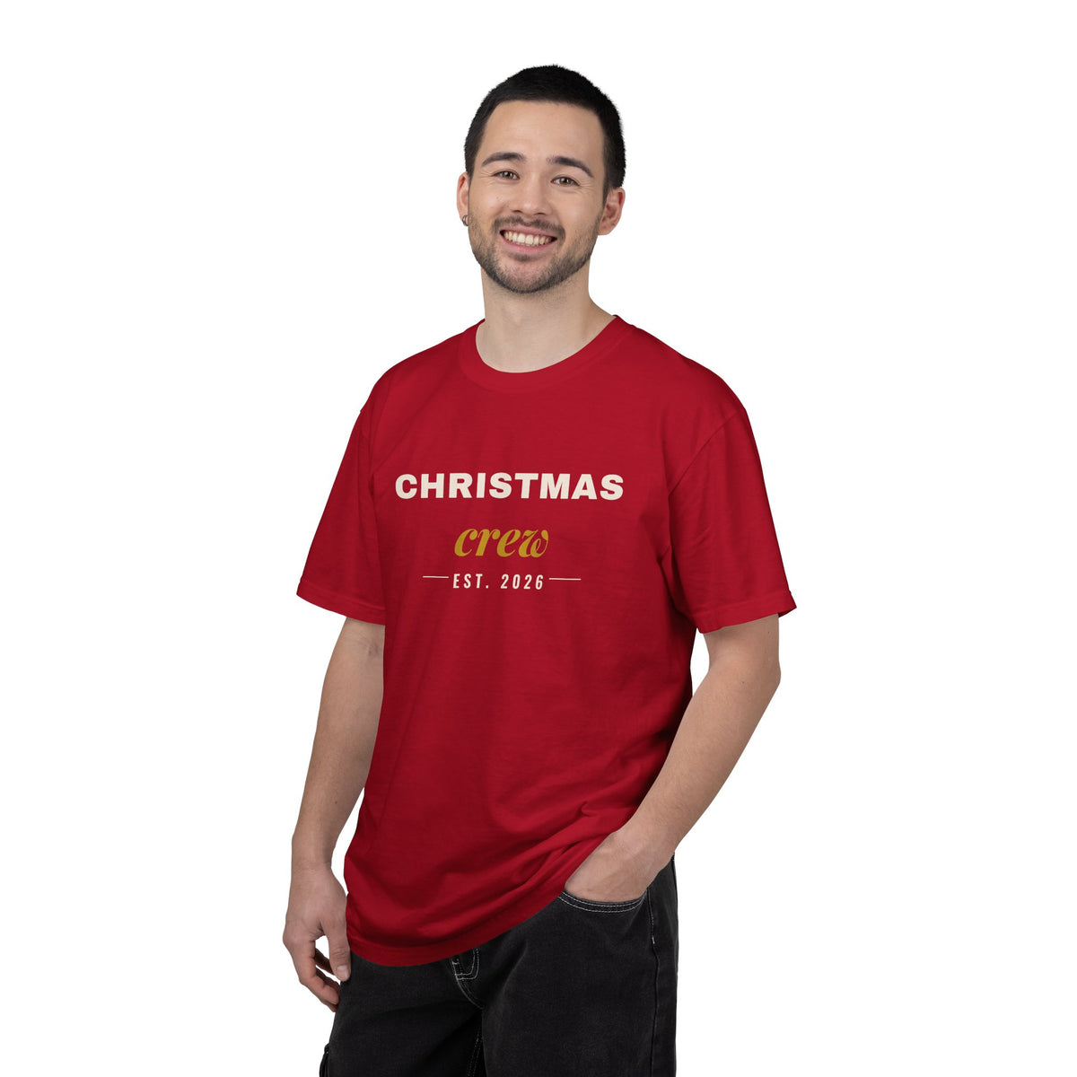 Christmas Crew Shirt 2026, Comfort Colors Matching Family Christmas Tee, Unisex Group Christmas T-Shirt, Family Photo Holiday Shirt