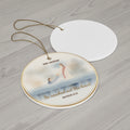 Jesus Reaching for Peter Christmas Ornament - Matthew 14:31
