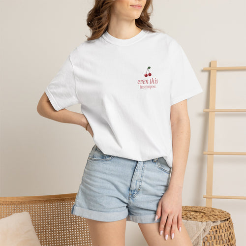 Cherry Fruit of the Spirit Christian t-shirt Galatians 5:22-23