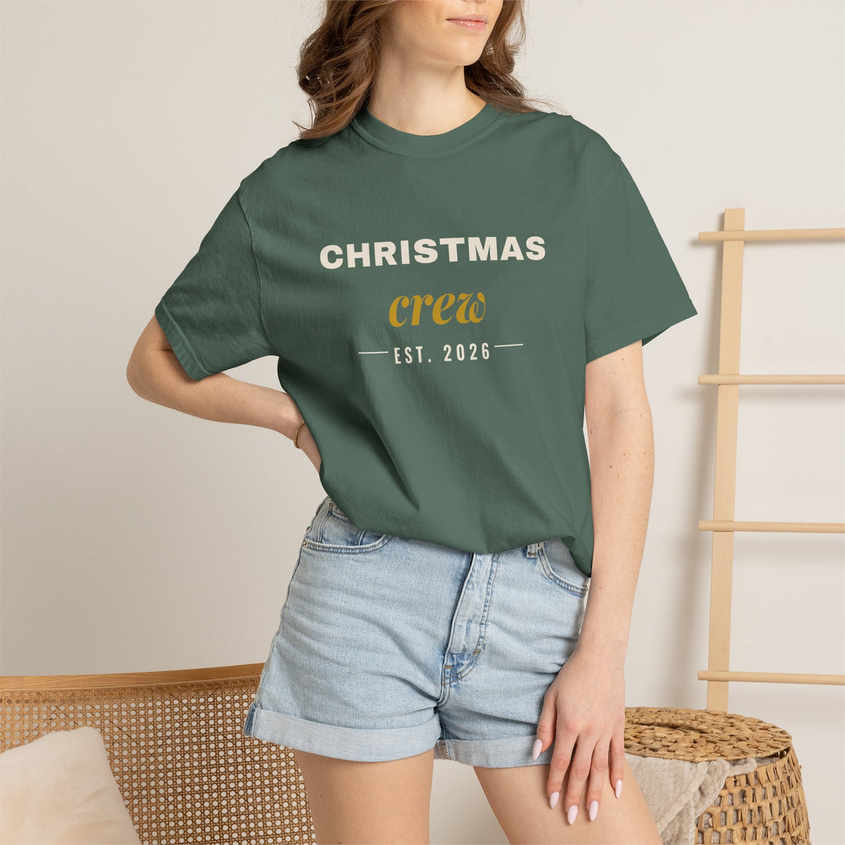 Christmas Crew Est. 2026 matching family Christmas t-shirt