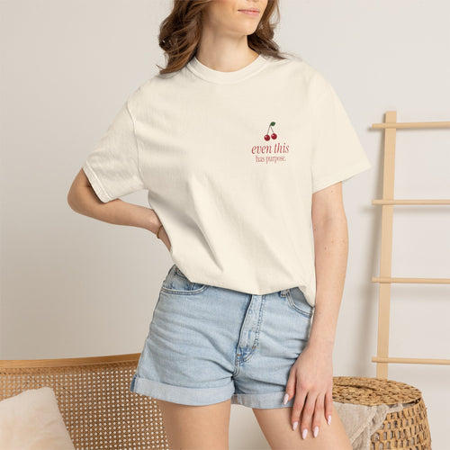 Cherry Fruit of the Spirit Christian t-shirt Galatians 5:22-23