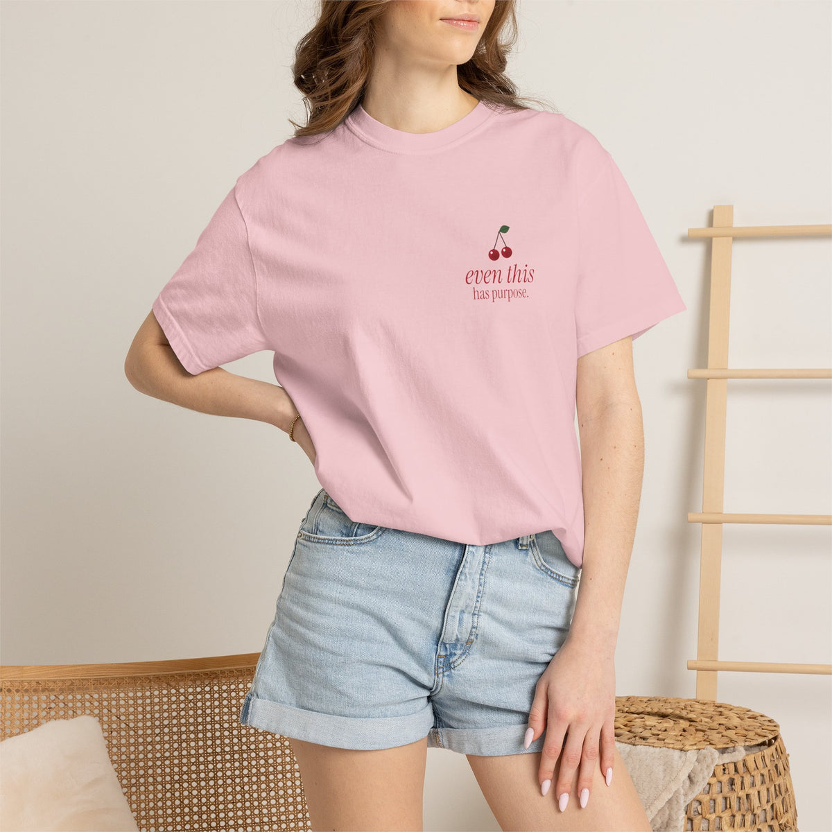 Cherry Fruit of the Spirit Christian t-shirt Galatians 5:22-23