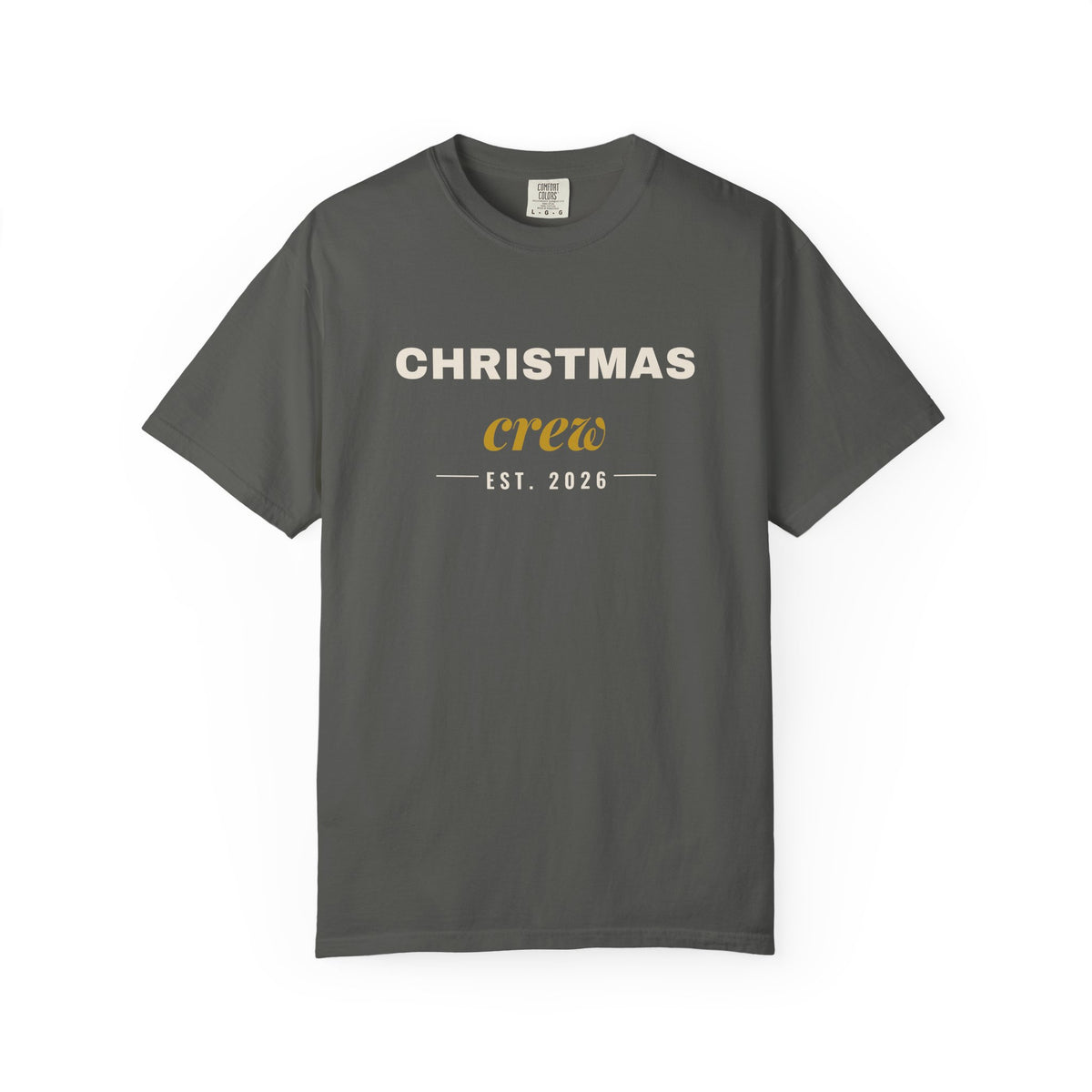 Christmas Crew Est. 2026 matching family Christmas t-shirt