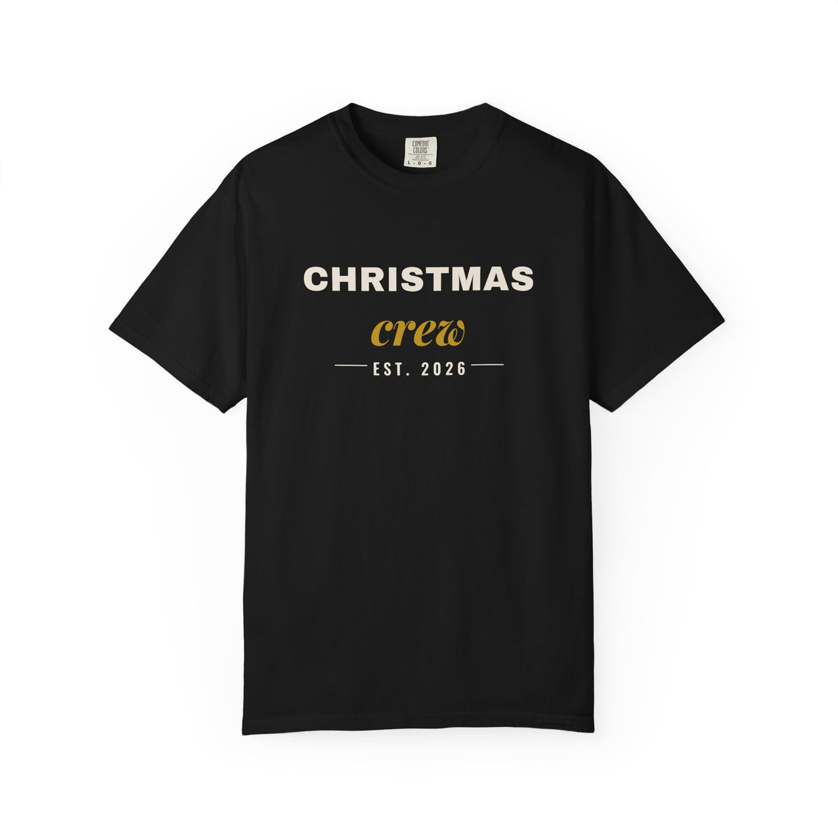 Christmas Crew Est. 2026 matching family Christmas t-shirt