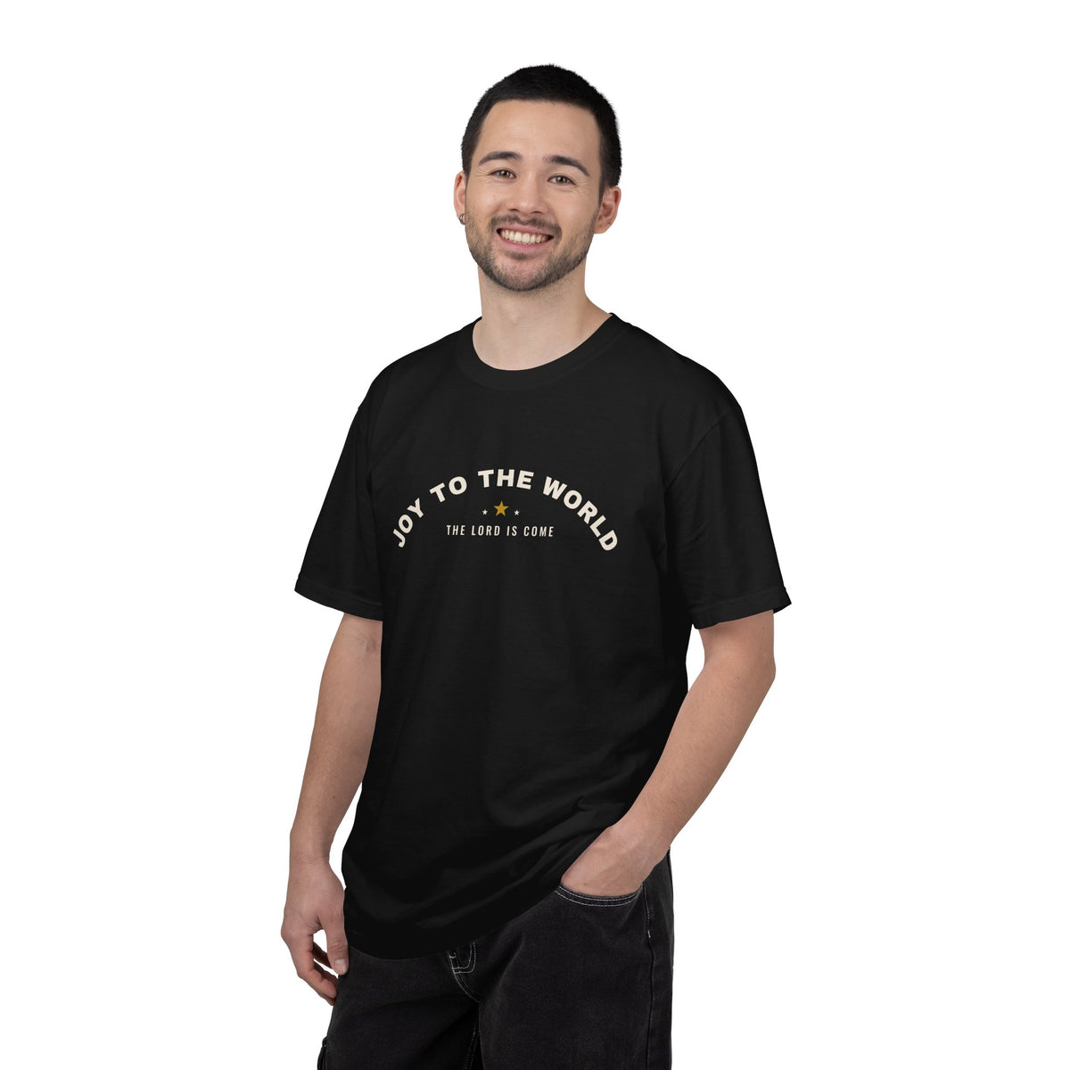 Joy to the World Shirt, Comfort Colors Christian Christmas Tee, Retro Religious Christmas T-Shirt, Unisex Faith Holiday Shirt, Church Gift